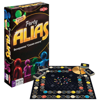 Игра настольная "Alias "СКАЖИ ИНАЧЕ. Вечеринка", компактная версия, TACTIC, 53370