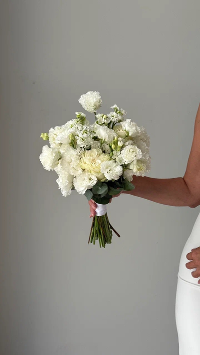 Букет невесты & Бутоньерка № 1400