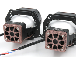 Билед модули Aozoom X7 2025 (прямоугольные) 3.0 дюйма, 2 чипа, 5500K, 12V, 55W/63W крепление 3R (комплект, 2шт)