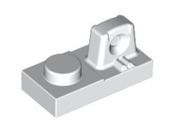 Hinge Plate 1 x 2 Locking with 1 Finger on Top, White (30383 / 4213031 / 4262011 / 6265695)