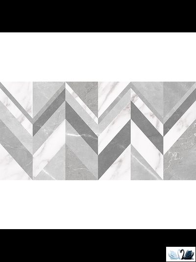 Плитка настенная Laparet Venus серый узор 08-00-06-2681 20х40 см