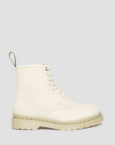 Ботинки Dr Martens 1460 Mono Milled Nubuck Parchment Beige