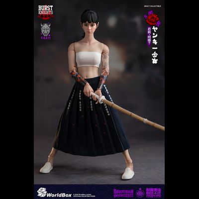 ПРЕДЗАКАЗ - Японская школьница-якудза - Коллекционная фигурка 1/6 Yank? sh?jo (AT045) - Worldbox ?ЦЕНА: 25600 РУБ.?