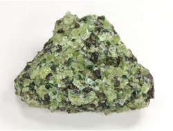 Хризолит (Перидот, Оливин), кристаллы на породе, США (41*30*15 мм, 25 г) №38088