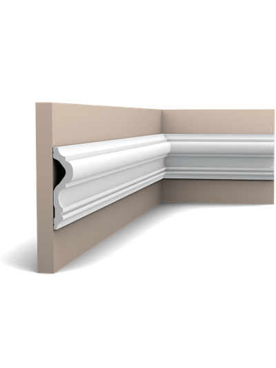 Гладкий молдинг из полиуретана Orac Decor коллекция Luxxus P8050