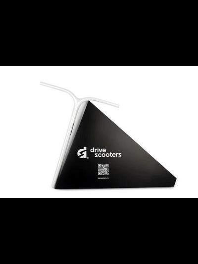 Руль Drive Scooters Carbon белый 65x58