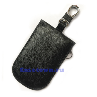 Экранирующий чехол для смарт ключа автомобиля (натуральная кожа)