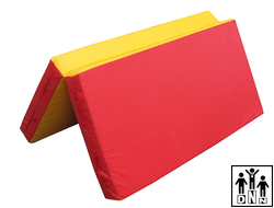 Мат гимнастический складной 2-х секционный