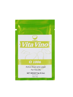 Дрожжи винные VitaVino (Италия) штаммCI1006 сидр яблоко/груша