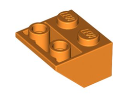 Slope, Inverted 45 2 x 2 with Flat Bottom Pin, Orange (3660 / 4118829)