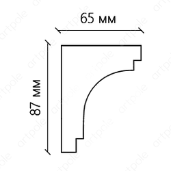 Карниз гладкий SKT11