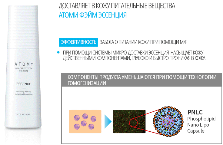 Атоми Фейм Эссенция 50 мл