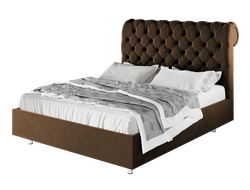 Кровать "Версаль" цвета тёмный шоколад