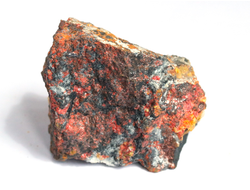 Аурипигмент, Реальгар, коллекционный образец (70*60*40 мм, 198 г) №6416