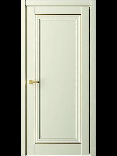 Дверь багетная Прадо-2 светло-бежевая винил