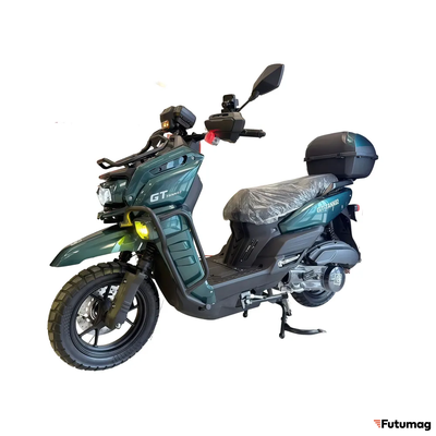 Скутер бензиновый GT TANK 02 зеленый