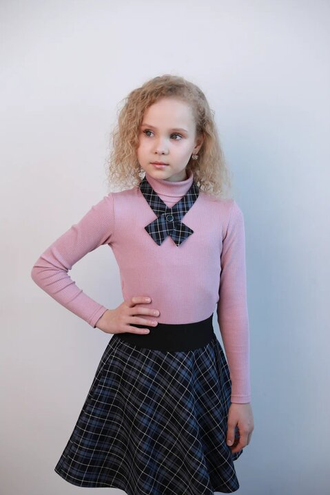 Юбка-полусолнце на резинке "Геометрия"