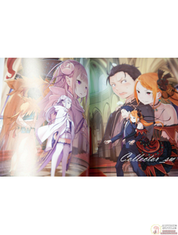 Оригинальный Арт Бук Re:Zero - Starting Life in Another World  Art Works Re:BOX (Рестарт: Жизнь в альтернативном мире с нуля)