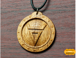 "Стрела Велеса" - славянский оберег из дерева