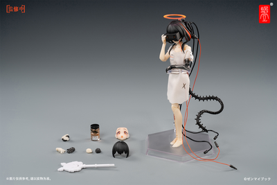 Девочка-киборг (с визором) - Коллекционная фигурка 1/12 SCALE three wise monkeys 01 see no evil (06975212920399) - Snail Shell