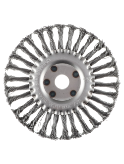 ЕРМАК Щетка металл. для УШМ175мм/22мм, крученая, дисковая