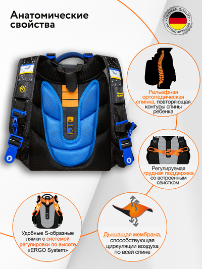 Школьный ранец Hummingbird TK82