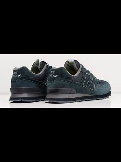 New Balance 574 Green Moss Grey мужские