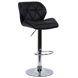 Барный стул с обивкой из экокожи