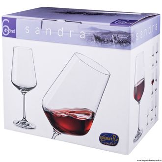 Рюмка для вина "SANDRA" 450 мл (набор 6 шт)