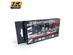 AK-Interactive: Набор акриловых красок: Камуфляж ВМФ США