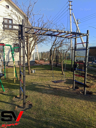 Уличная шведская стенка Sv Sport рукоход 544