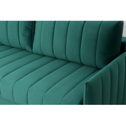 Диван-кровать "Пекин" Мора зеленый