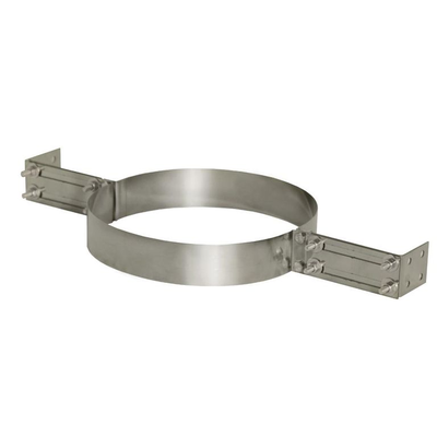 Хомут опорный на трубу с изоляцией