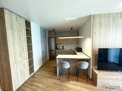 Квартира 1+1, в долгосрочную аренду, в загородном жилом комплексе "Tropical Garden". Пригород Батуми (Сдана до 15.09.25)