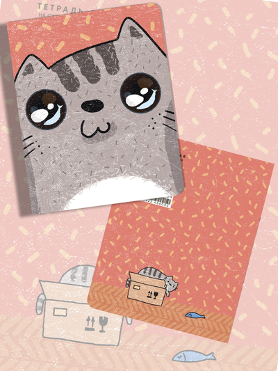 Тетради Милые коты Sweet cat's - 24 листа