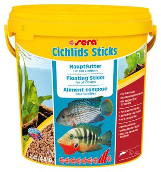 sera палочки для цихлид (sera Cichlids Sticks) 10 литров