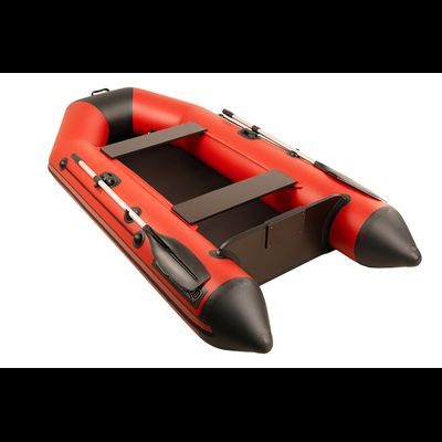 Моторная лодка Аква 2800 красный/черный
