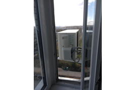 Установка тепловой завесы