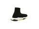 Кроссовки Balenciaga Speed trainer черно-зеленые детские