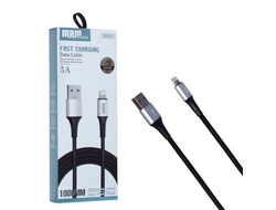 Кабель USB MRM MR83i 5A Lightning 1000mm (Silver)  10pcs