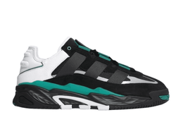 Adidas Niteball Black Green (Черные с зеленым) фото