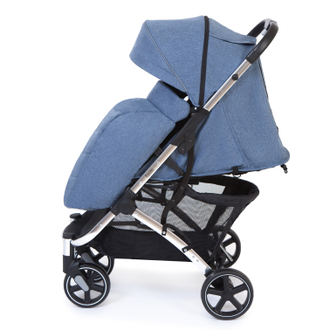 Коляска прогулочная Nuovita Snello Plus Denim Джинсовый