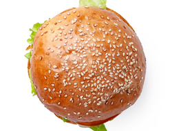 чизбургер с ветчиной