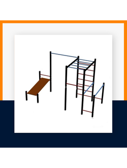 Спортивная площадка Workout W165