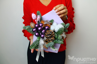 Новогодняя композиция № 1120