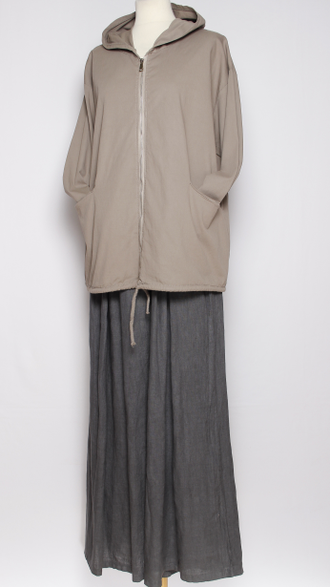 Ветровка  "ОДНОТОННАЯ" бежевая