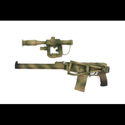 Автомат АС «Вал» с обвесом 1/6 (78059) - DAMTOYS