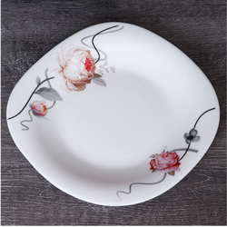 Столовый сервиз "Чайная роза квадро 13пр."