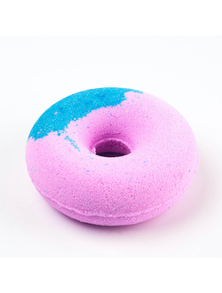 Гейзер для ванны Чернично-малиновый пончик Cafemimi