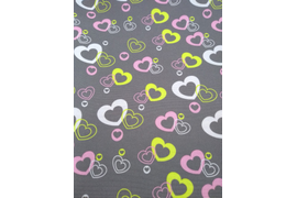 Оксфорд 600D сердечки